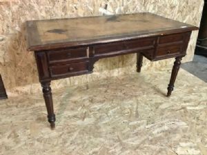 Elegant Louis Philippe Mahogany Desk - Restored (work in progress)_car 1429